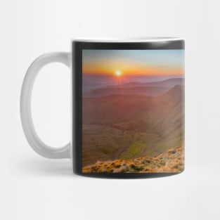 Sunrise over Cribyn, Brecon Beacons Mug